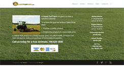 Desktop Screenshot of huntsturffarm.com